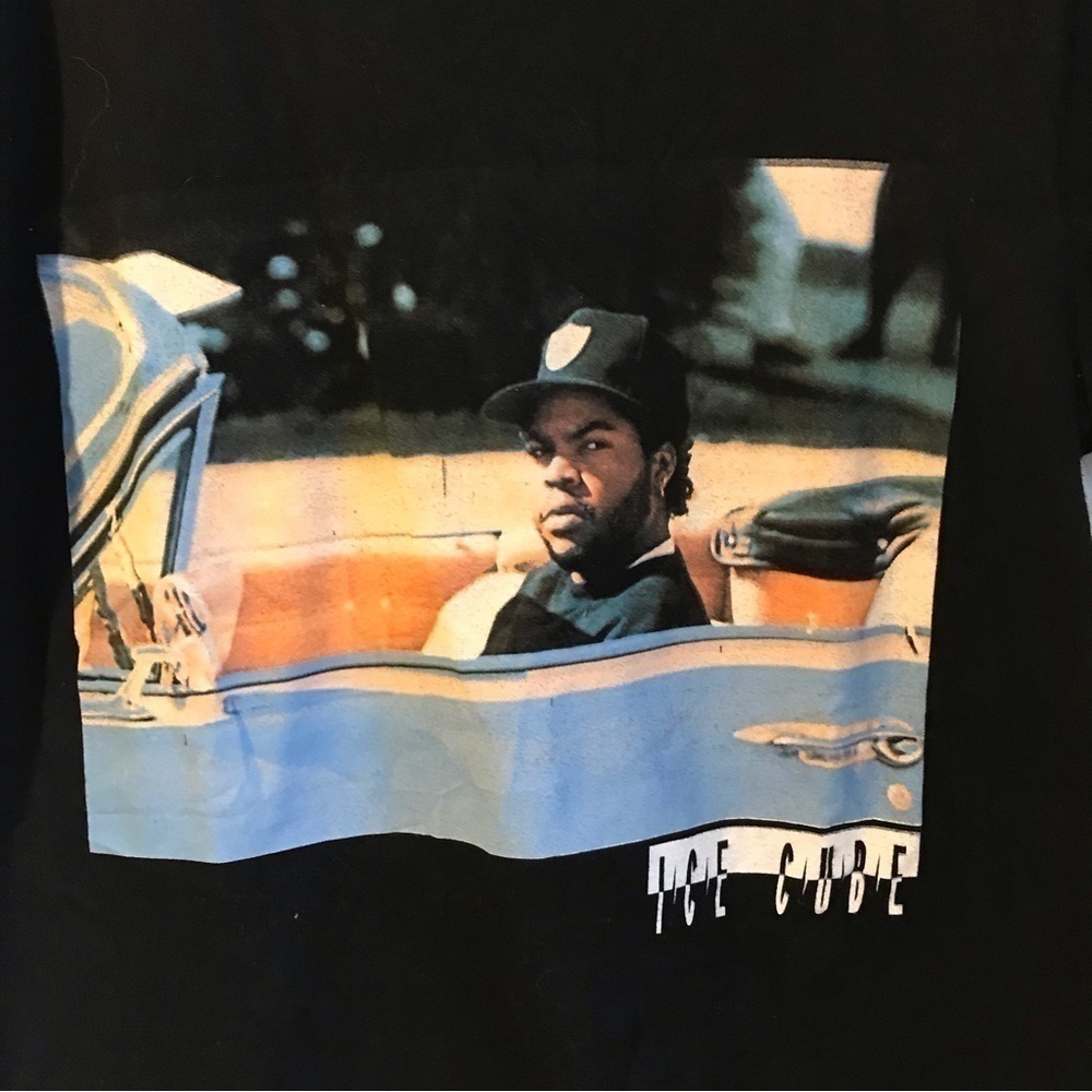 ICE Cube men’s Small T-shirt. Black in colour.